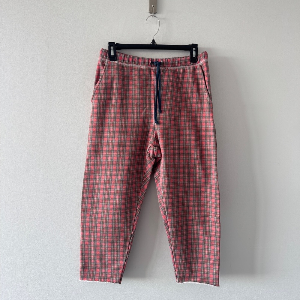 FRANK & EILEEN Tee Lab Red Plaid Long Sleeve & Pant Set XS/S - Picture 2 of 7